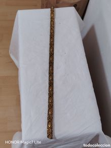 Antigüedades: Moldura de bronce antigua
